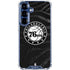 NBA Philadelphia 76ers Animal Print Galaxy S25 Clear Case
